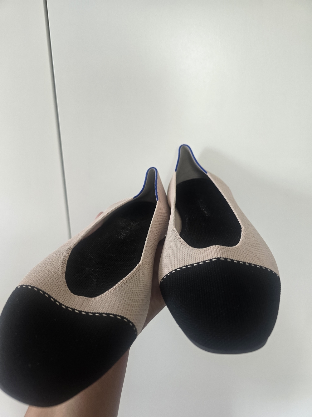 Rothy's Two-Tone Knit Ballet Flats - Picture 3 of 5